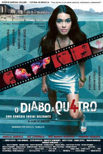 Póster de O Diabo a Quatro