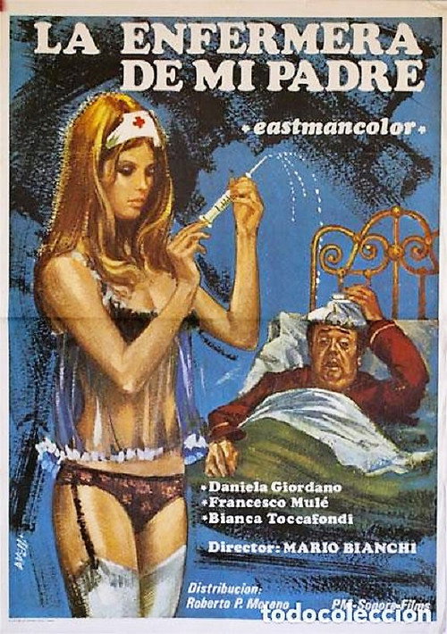 Póster de L'infermiera... di mio padre