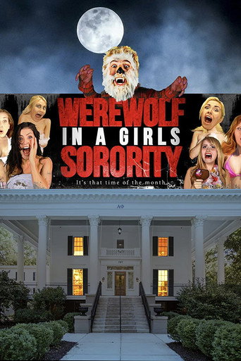 Póster de Werewolf in a Girl's Sorority