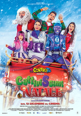 Póster de Me contro Te presenta Cattivissimi a Natale