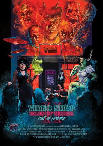 Póster de Video Shop Tales of Terror II: Lust and Revenge