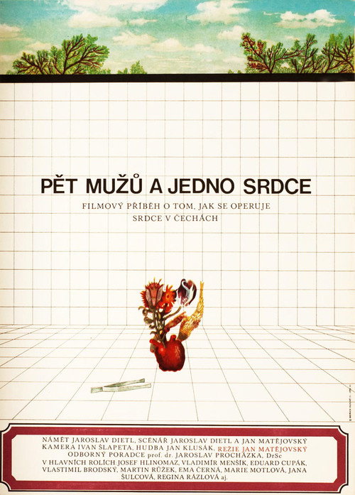 Póster de Pět mužů a jedno srdce