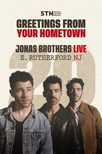 Póster de JONAS20 Greetings from Your Hometown - East Rutherford, NJ