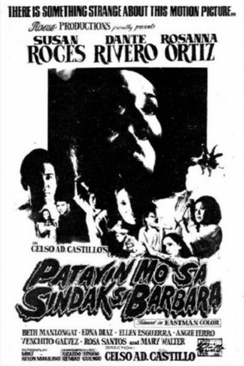 Póster de Patayin mo sa Sindak si Barbara