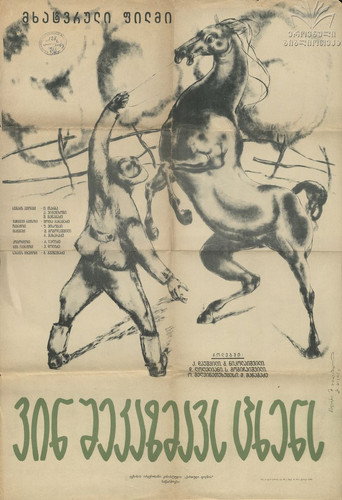 Póster de ვინ შეკაზმავს ცხენს
