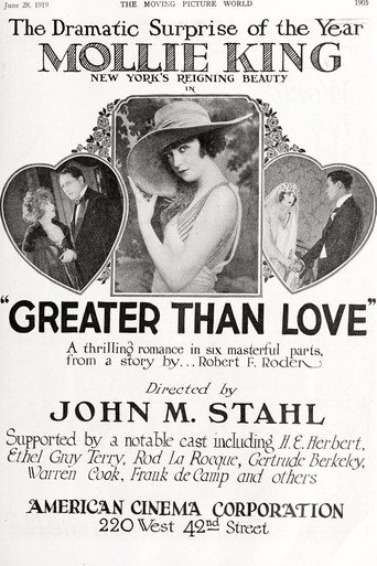 Póster de Greater Than Love