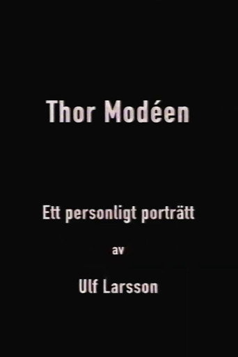 Póster de Thor Modéen - ett personligt porträtt av Ulf Larsson
