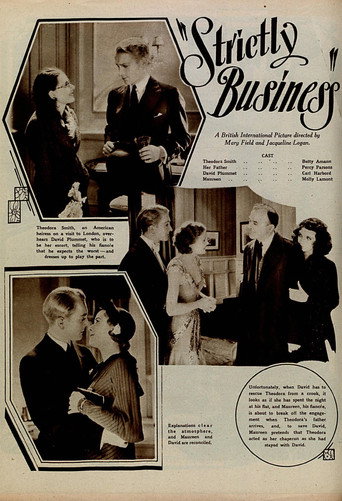 Póster de Strictly Business