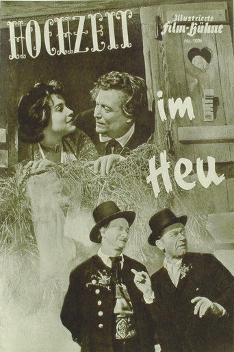 Póster de Hochzeit im Heu