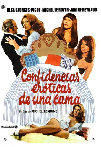 Póster de Les Confidences érotiques d'un lit trop accueillant