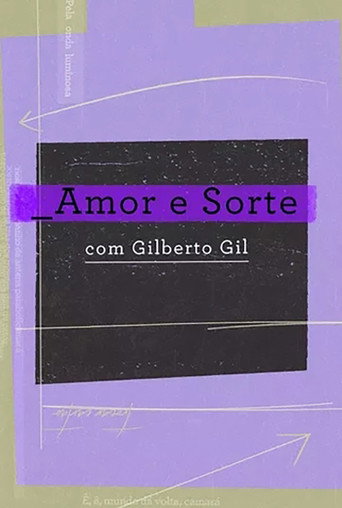 Póster de Amor e Sorte com Gilberto Gil
