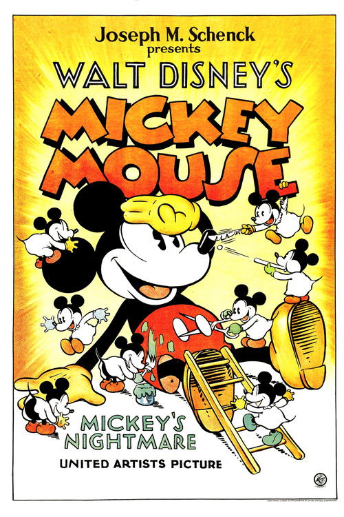 Póster de Mickey's Nightmare