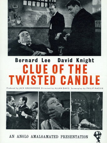 Póster de Clue of the Twisted Candle