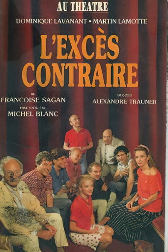 Póster de L'Excès contraire