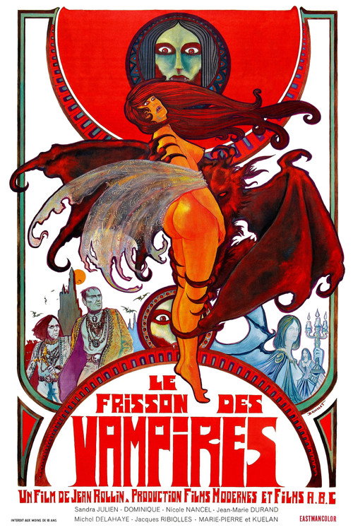 Póster de Le Frisson des vampires