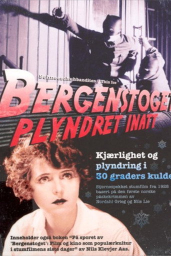 Póster de Bergenstoget plyndret inatt