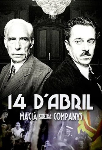Póster de 14 d'abril. Macià contra Companys