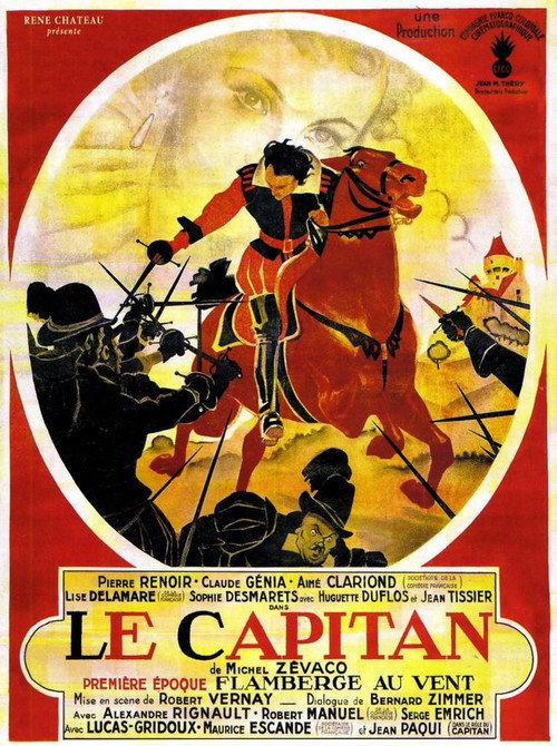 Póster de Le Capitan (1ère époque) Flamberge au vent