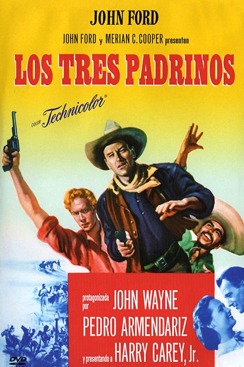 Póster de Los Tres Padrinos