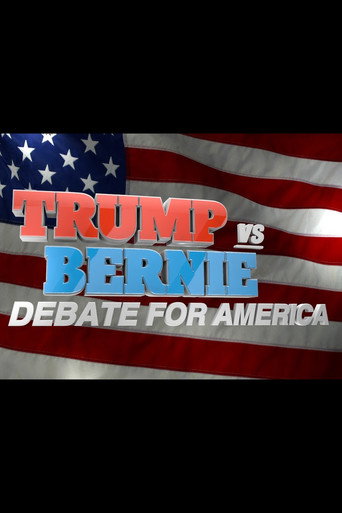 Póster de Trump vs. Bernie: Debate for America