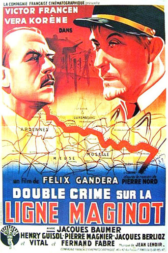 Póster de Double crime sur la ligne Maginot