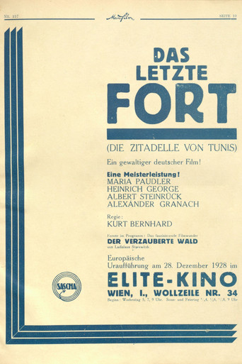 Póster de Das letzte Fort