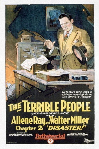 Póster de The Terrible People