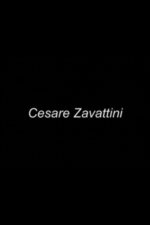 Póster de Cesare Zavattini