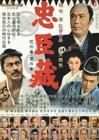 Póster de 忠臣蔵 花の巻・雪の巻