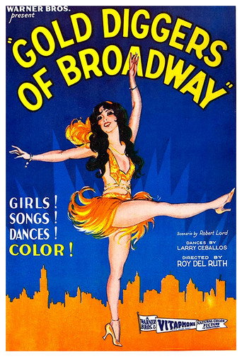 Póster de Gold Diggers of Broadway
