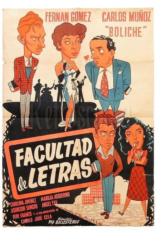 Póster de Facultad de Letras