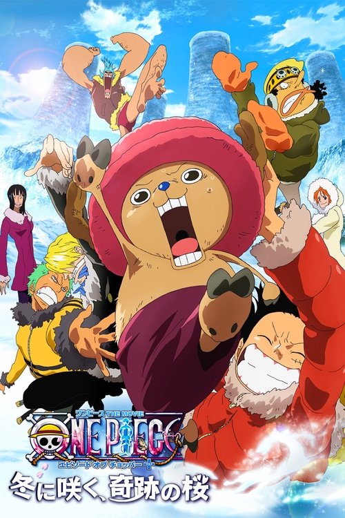 Póster de One Piece: Episodio de Chopper - Florece el invierno, el milagro de los cerezos