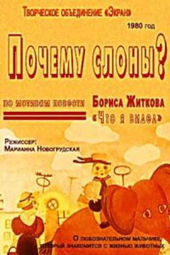 Póster de Почему слоны?