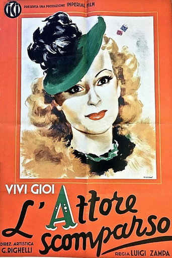 Póster de L'attore scomparso