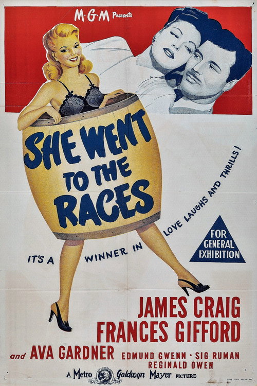 Póster de She Went to the Races