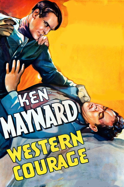 Póster de Western Courage