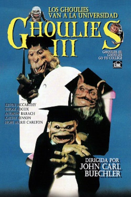 Póster de Ghoulies III: Ghoulies Go to College