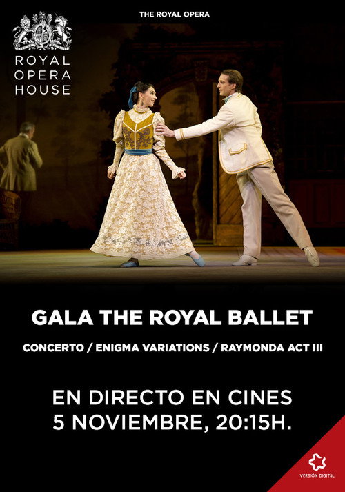 Póster de Concerto / Enigma Variations / Raymonda Act III (Royal Ballet)