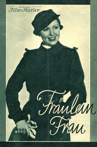 Póster de Fräulein Frau