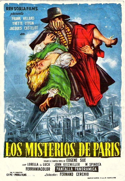 Póster de I misteri di Parigi