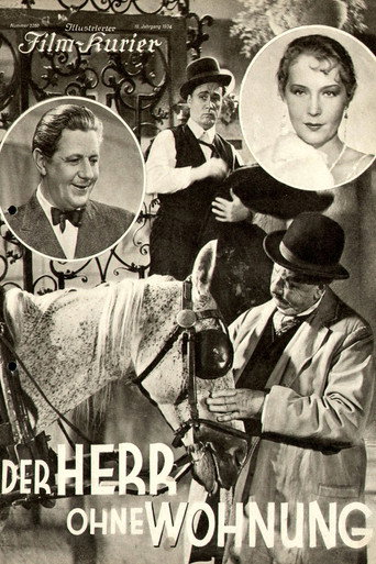 Póster de Der Herr ohne Wohnung