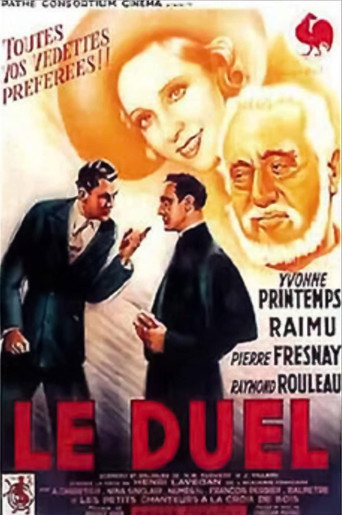 Póster de Le Duel
