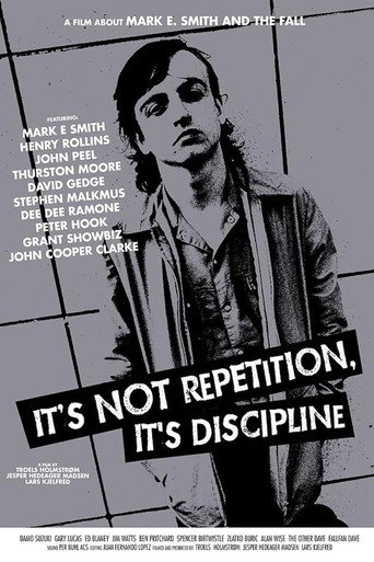Póster de It's Not Repetition, It's Discipline