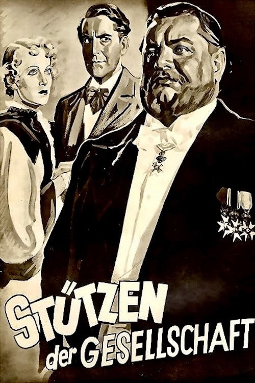 Póster de Stützen der Gesellschaft