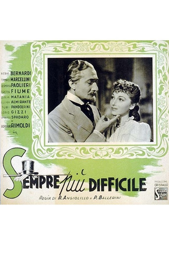 Póster de Sempre più difficile