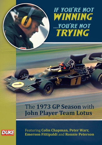 Póster de If You're Not Winning, You're Not Trying
