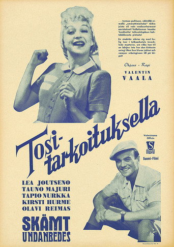Póster de Tositarkoituksella