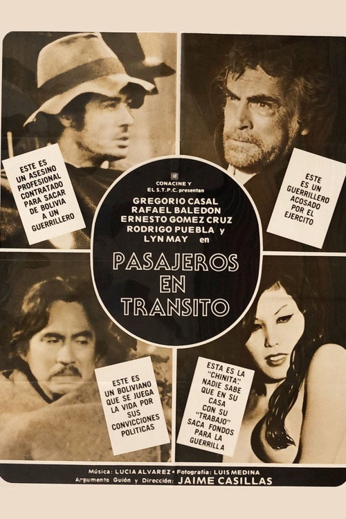 Póster de Pasajeros en Transito