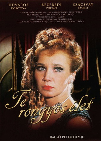 Póster de Te rongyos élet