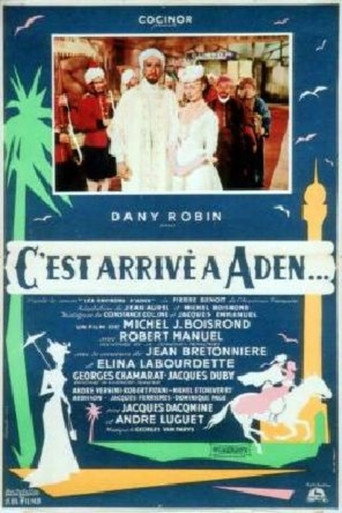 Póster de C'est arrivé à Aden...